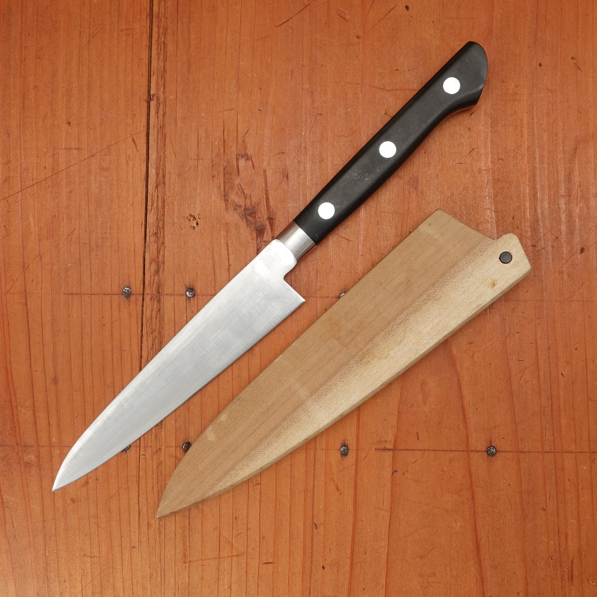 Trade In Tojiro DP 120mm Petty VG10 Pakka with Saya