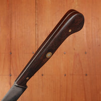 Ed Wusthof Dreizackwerk 182-10 10.5" Narrow Flex Slicer Carbon Custom Handle Solingen, Germany 1960s