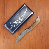 Florinox Le Méditerranée 115cm Clip Point 12C27 Slipjoint Horn Handle with Stainless Rope & Anchor Thiers, France