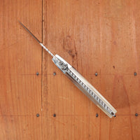 Florinox Le Méditerranée 115cm Clip Point 12C27 Slipjoint Horn Handle with Stainless Rope & Anchor Thiers, France
