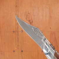 Florinox Le Méditerranée 115cm Clip Point 12C27 Slipjoint Horn Handle with Stainless Rope & Anchor Thiers, France