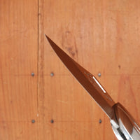 Florinox Le Méditerranée 115cm Clip Point 12C27 Slipjoint Horn Handle with Stainless Rope & Anchor Thiers, France