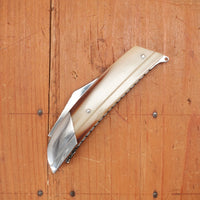 Florinox Le Méditerranée 115cm Clip Point 12C27 Slipjoint Horn Handle with Stainless Rope & Anchor Thiers, France