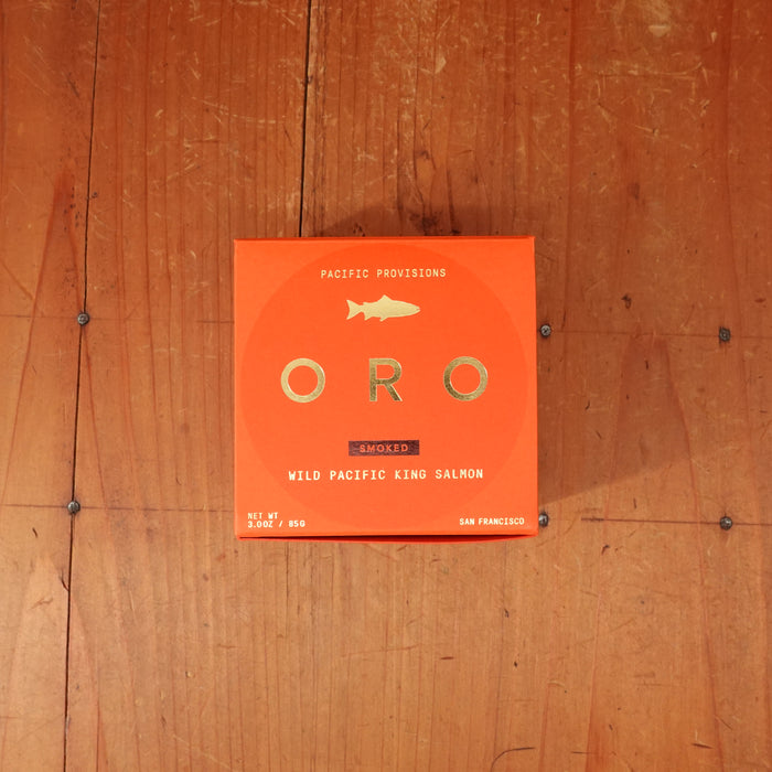 Oro Pacific Provisions - Smoked Wild Pacific King Salmon - 3oz