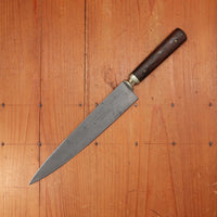 Friedr. Herder Abr. Sohn 8.25" Uruguayan Style Facón Gaucho Knife Rosewood Handle Solingen, Germany
