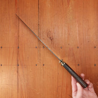 Friedr. Herder Abr. Sohn 8.25" Uruguayan Style Facón Gaucho Knife Rosewood Handle Solingen, Germany