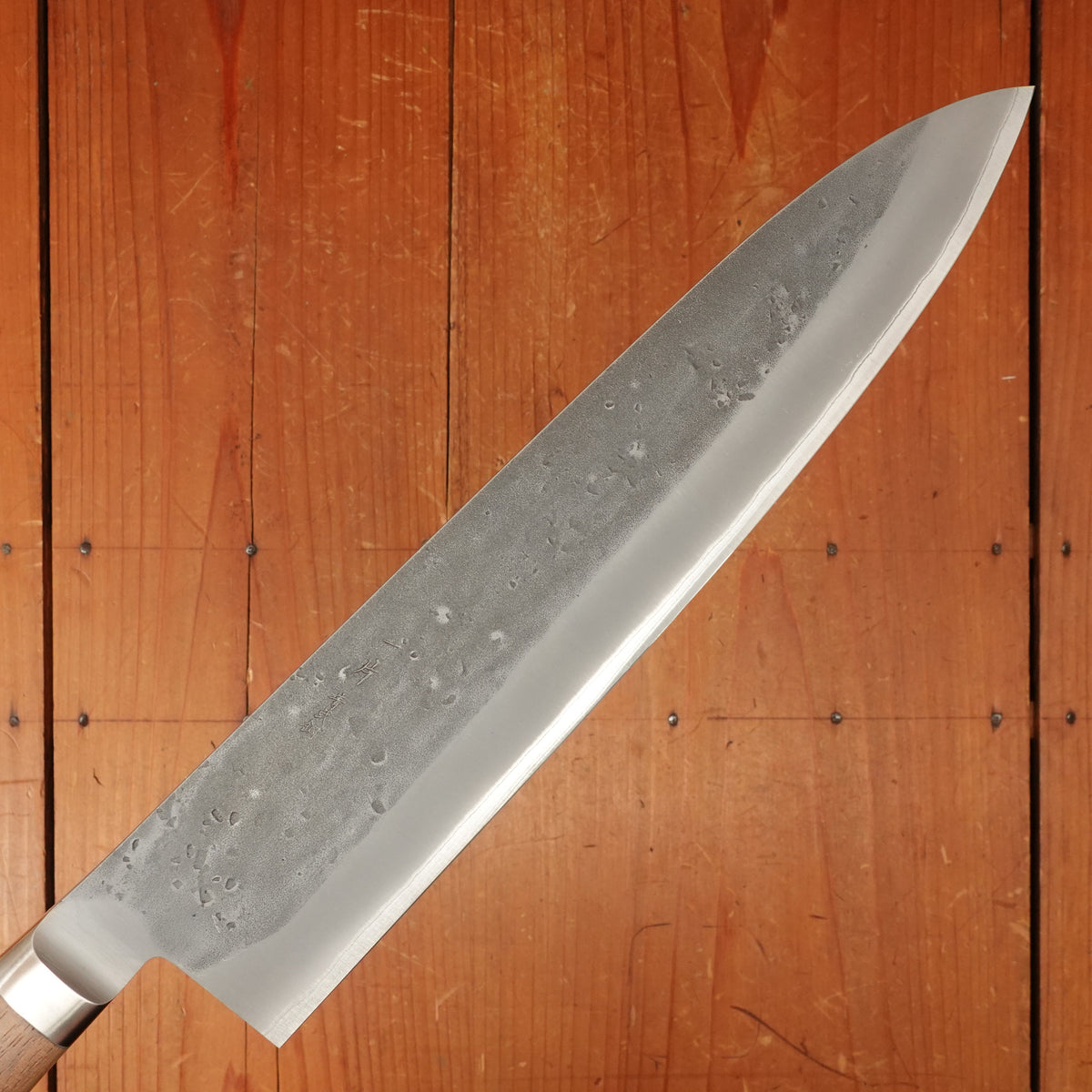 Hitohira TD 240mm Gyuto Stainless Clad Aogami 2 Nashiji Walnut Western