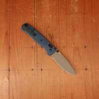 Benchmade 535FE-05 Bugout Drop Point S30V AXIS Lock Crater Blue Grivory Handle