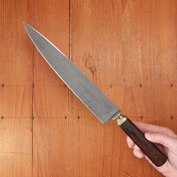 Friedr. Herder Abr. Sohn 8.25" Uruguayan Style Facón Gaucho Knife Rosewood Handle Solingen, Germany