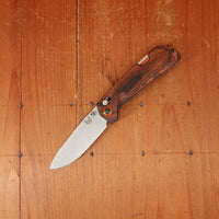 Benchmade 15062 Grizzly Creek Drop-point S30V Stainless Steel Stabilized Wood