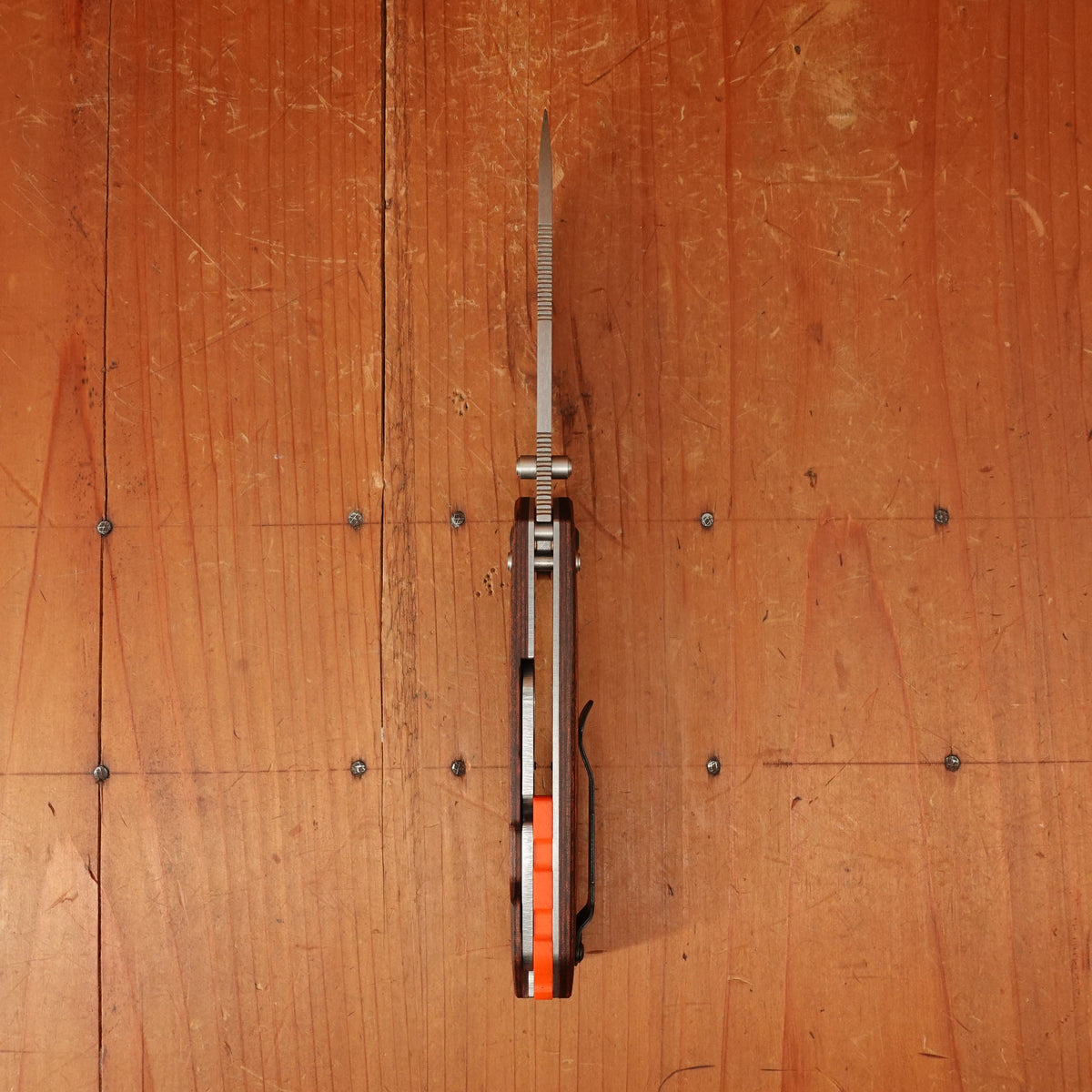 Benchmade 15062 Grizzly Creek Drop-point S30V Stainless Steel Stabilized Wood