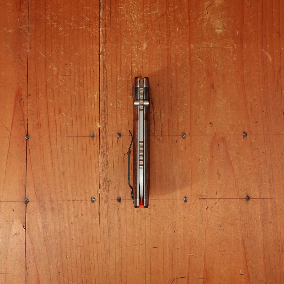 Benchmade 15062 Grizzly Creek Drop-point S30V Stainless Steel Stabilized Wood