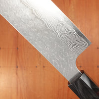 Nigara Hamono 180mm Kiritsuke Nakiri STRIX Ebony Handle