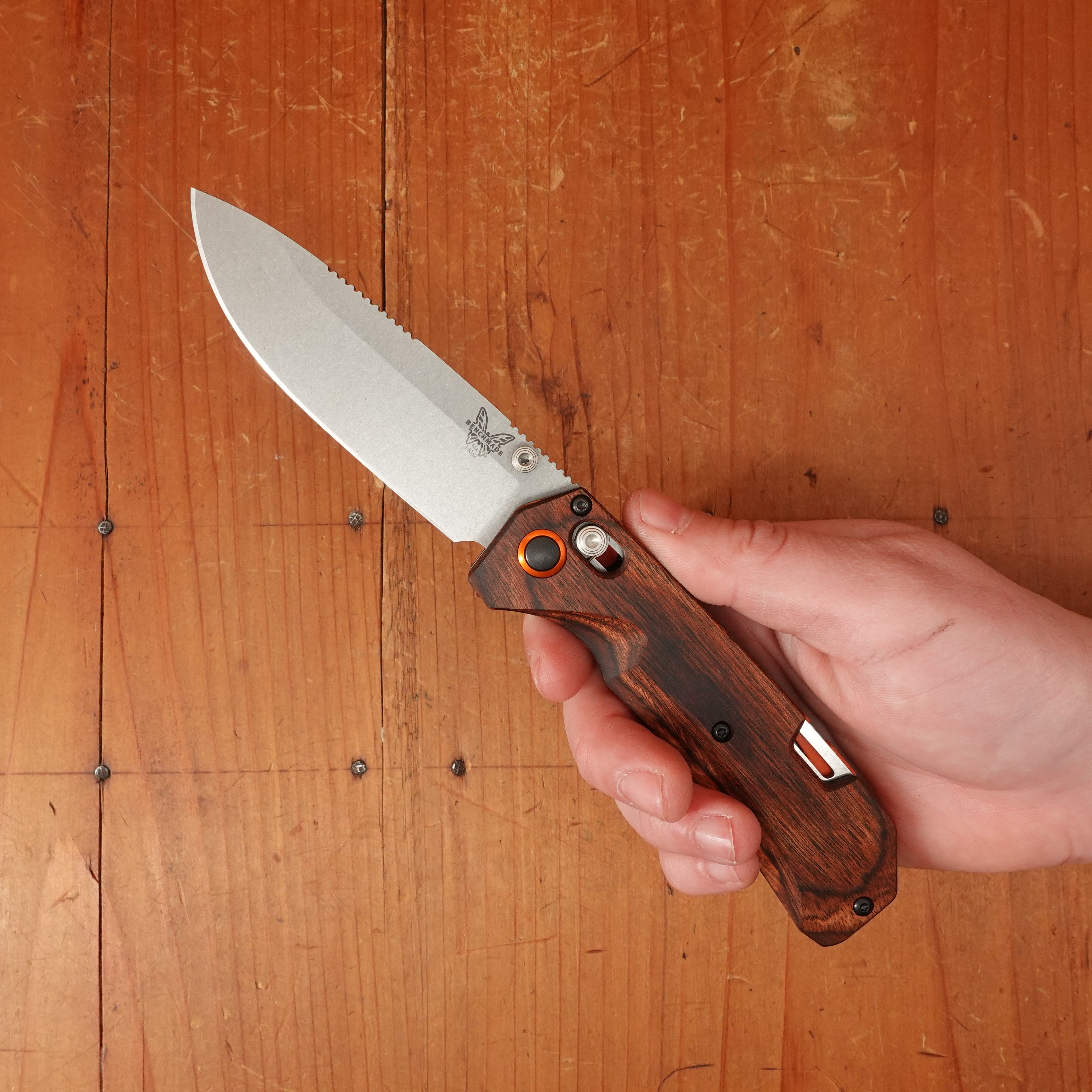 Benchmade 15062 Grizzly Creek Drop-point S30V Stainless Steel