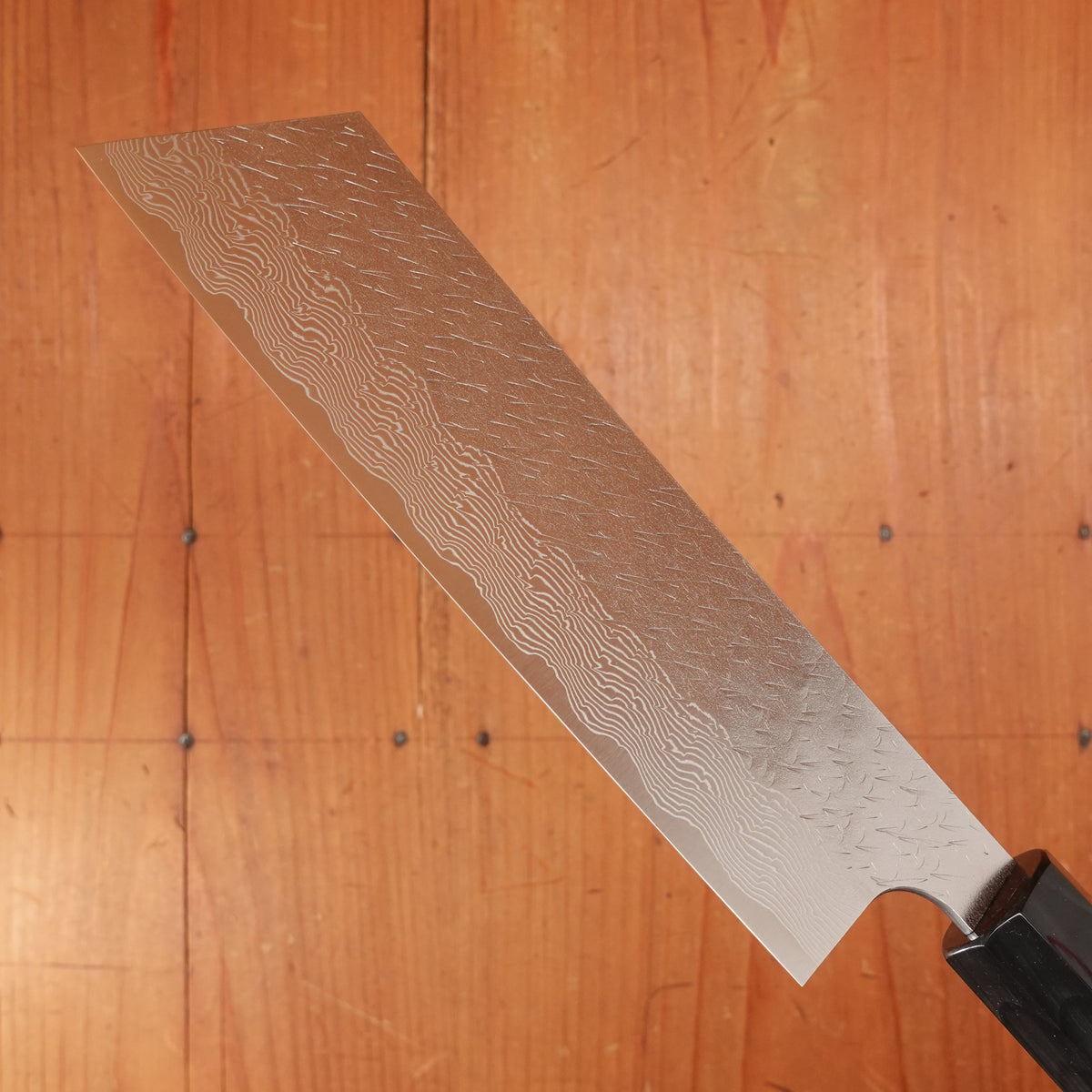 Nigara Hamono 180mm Kiritsuke Nakiri STRIX Ebony Handle