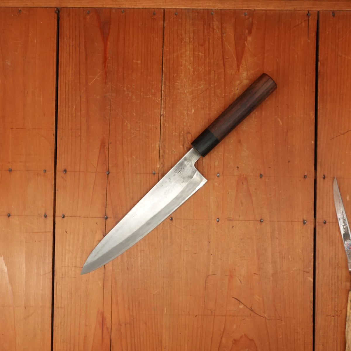 Trade In Mutsumi Hinoura 210mm Gyuto Iron Clad Shiro 2 Early-Mid Export Production ~2015