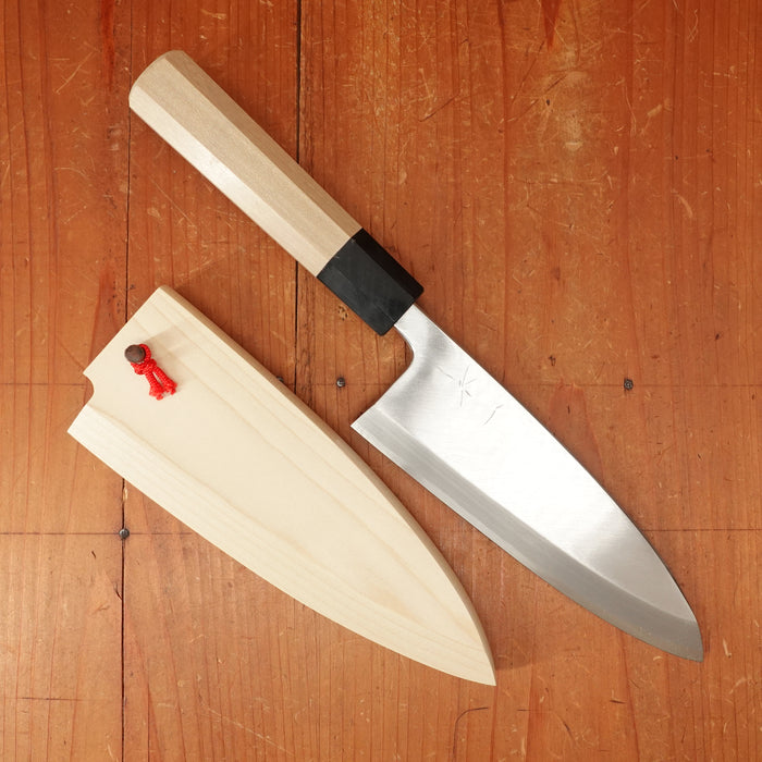 Hitohira Nakagawa Manzo 165mm Deba Aogami 2 Ho Wood with Saya