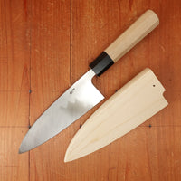 Hitohira Nakagawa Manzo 165mm Deba Aogami 2 Ho Wood with Saya