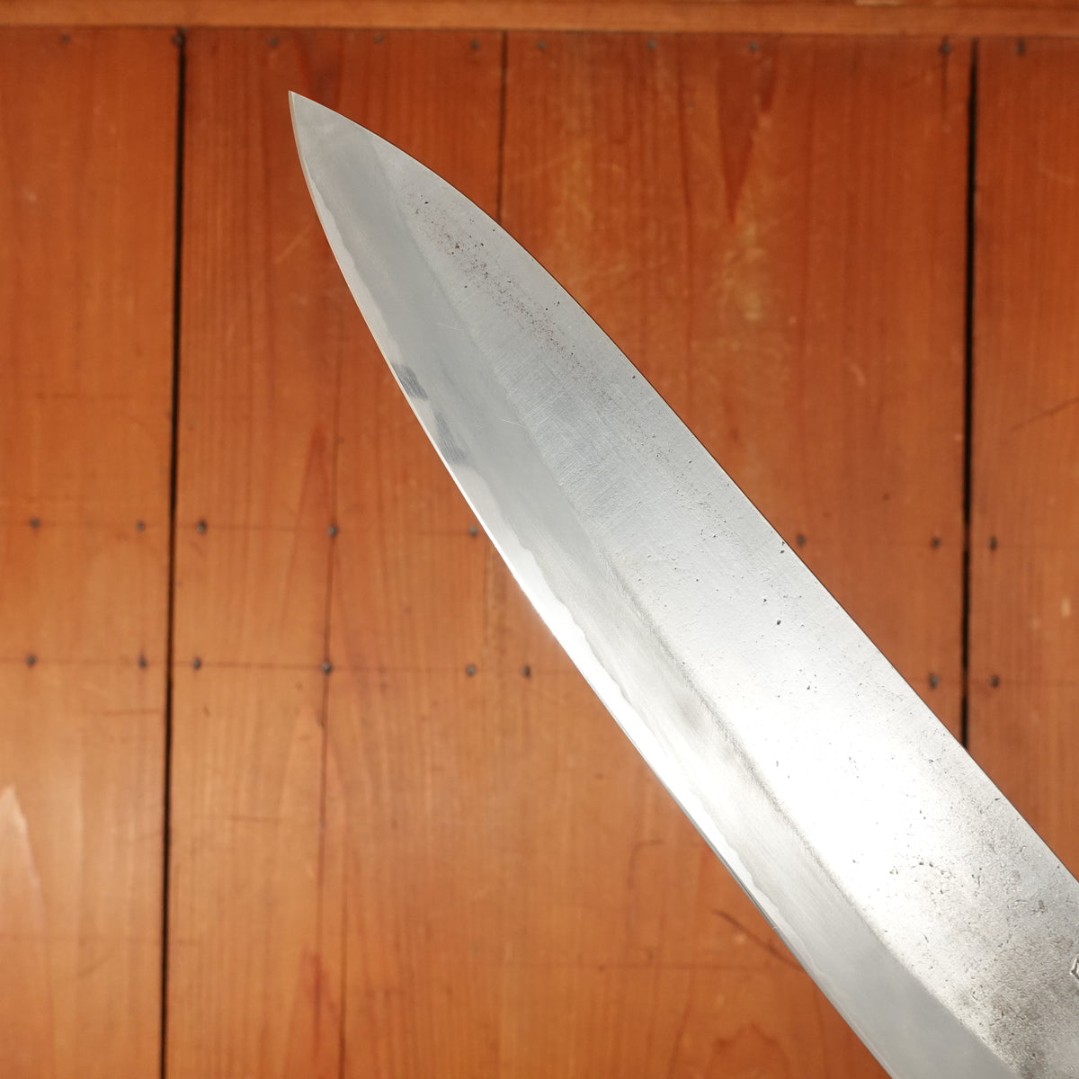 Trade In Mutsumi Hinoura 210mm Gyuto Iron Clad Shiro 2 Early-Mid Export Production ~2015