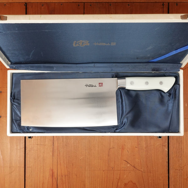 Trade In JCK Hattori Forums FH 220mm Chinese Cleaver VG10 Micarta