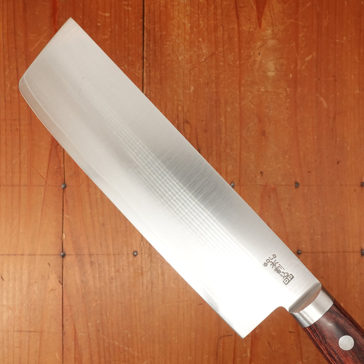 Hitohira Imojiya MZ 165mm Nakiri VG1 Imitation Mahogany