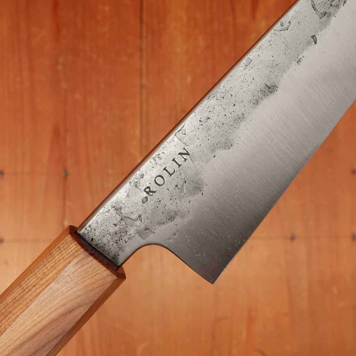 Rolin Knives 175mm Gyuto — 52100 Steel, Blackwood & Yew Handle (no saya)