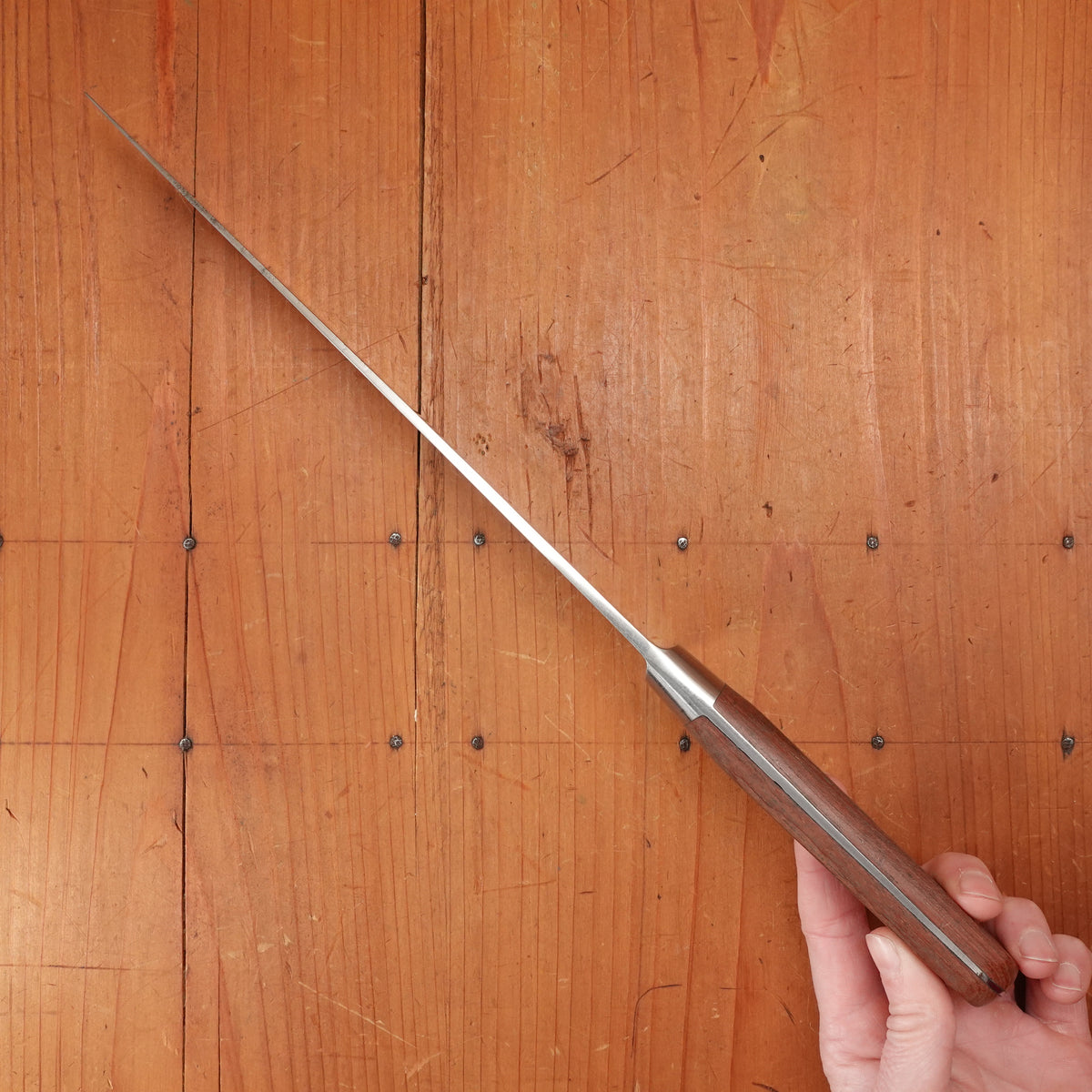 Refurbished Ideal Pattern 9" Chef Carbon Rosewood Thiers, France 1960-80