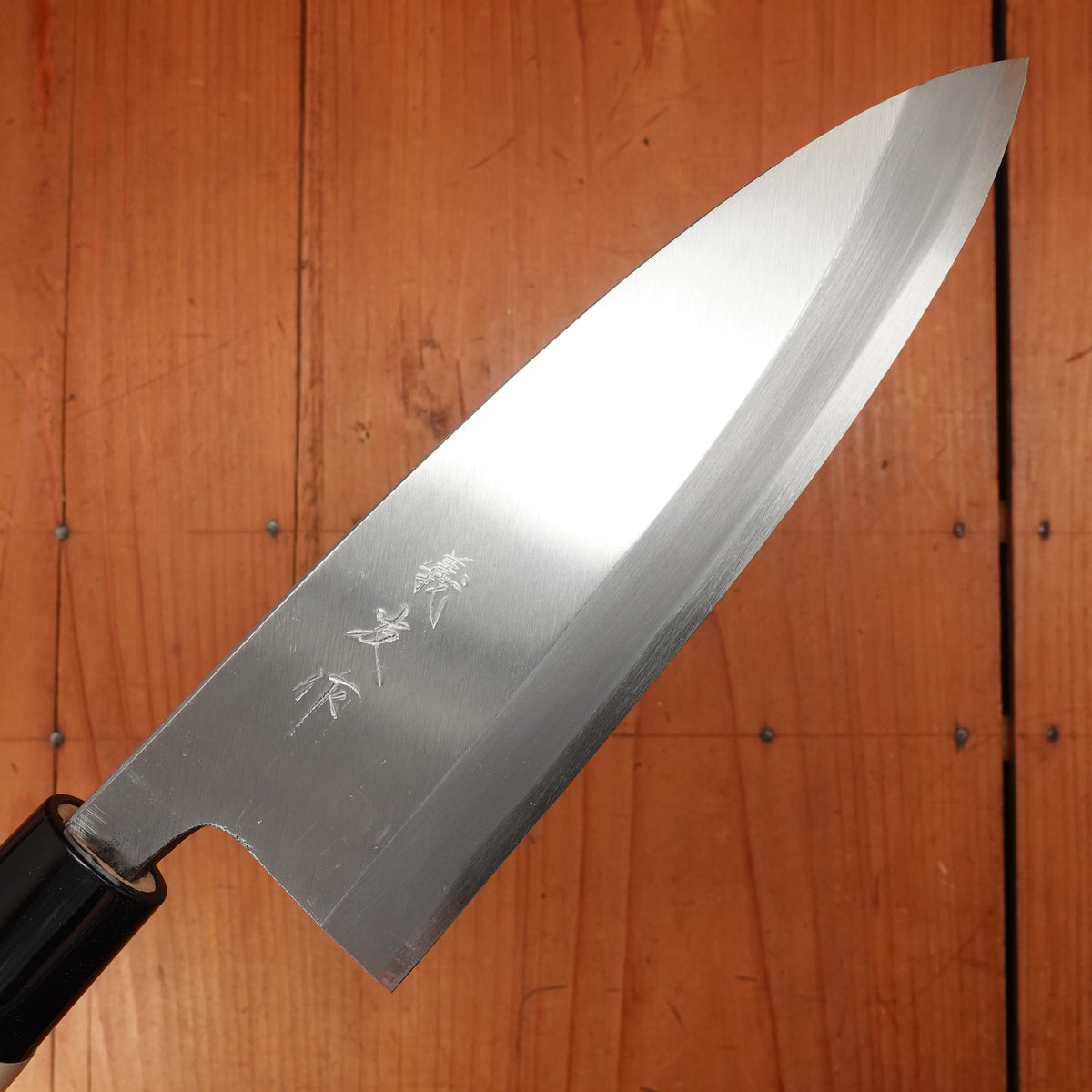 Morihei Yoshitomo 165mm Deba Carbon Steel Poplar Handle