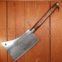 Shapleigh Hardware Diamond Edge 10" Cleaver / Hog Splitter Hand Forged Carbon Steel USA 1880-1930