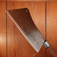 Shapleigh Hardware Diamond Edge 10" Cleaver / Hog Splitter Hand Forged Carbon Steel USA 1880-1930