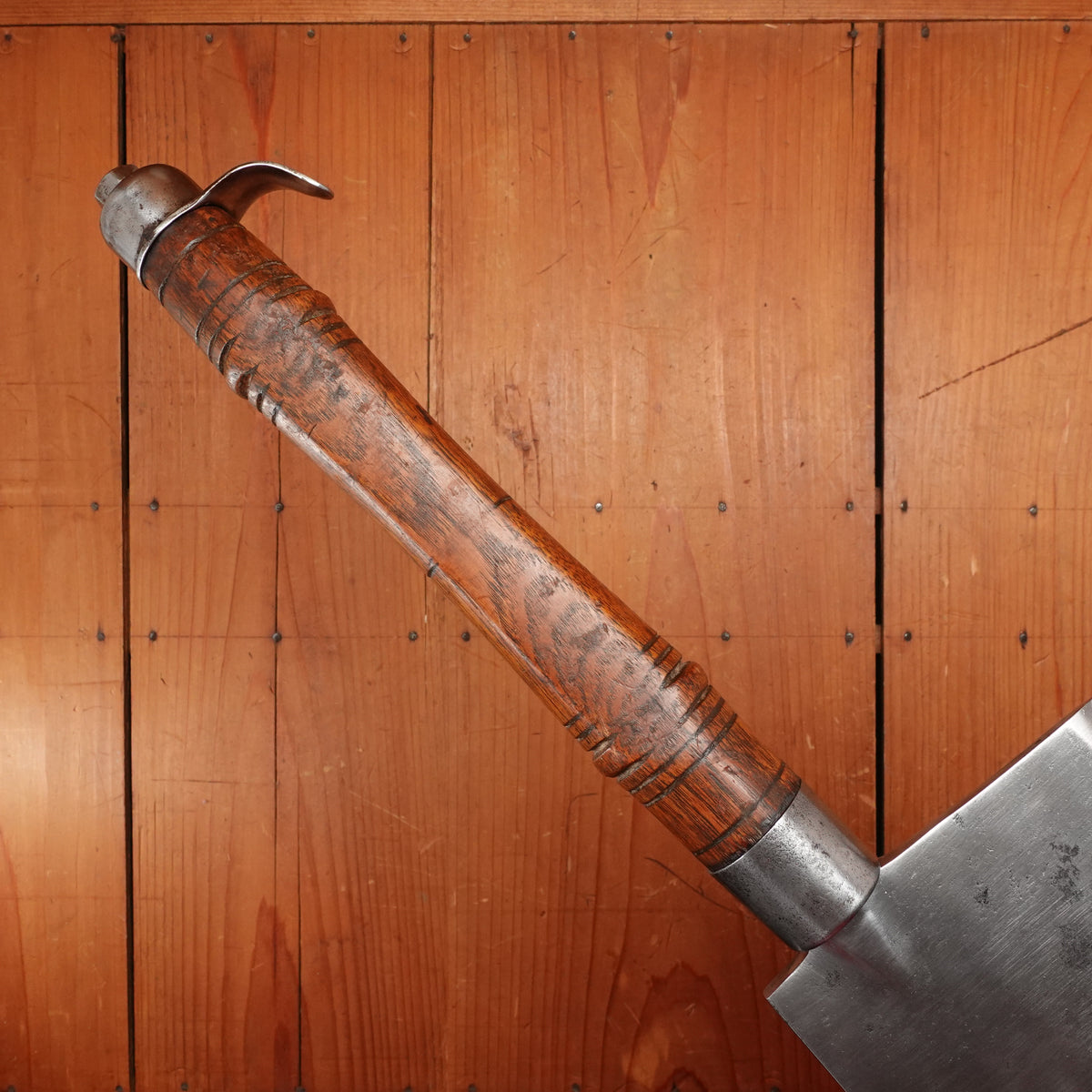 Shapleigh Hardware Diamond Edge 10" Cleaver / Hog Splitter Hand Forged Carbon Steel USA 1880-1930