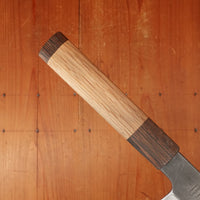 Trade In Tagai Sanjo 150mm Petty Stainless Clad Shirogami Oak and Wenge