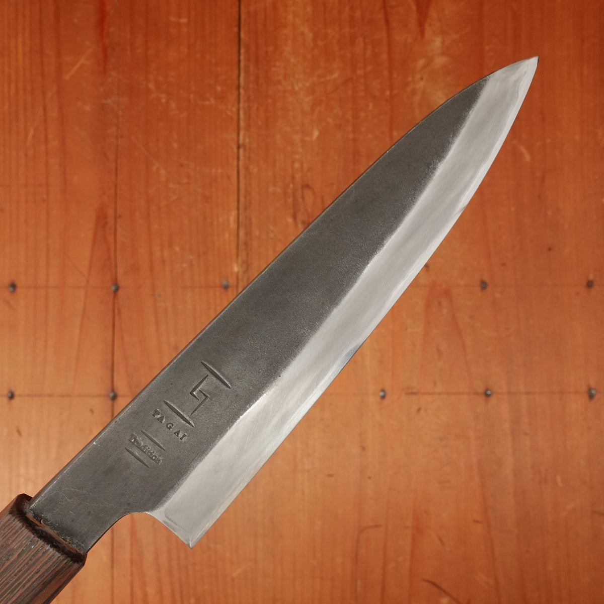 Trade In Tagai Sanjo 150mm Petty Stainless Clad Shirogami Oak and Wenge