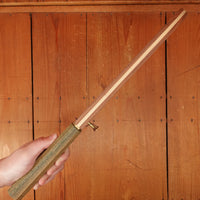 Rolin Knives Gomai 215mm Gyuto — 26C3 Core / A203 Nickel Clad, Textured Argentine Lignum Vitae Handle w/ Patinated Copper