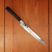 Trade in Hatsukokuro Nakagawa 270mm Kiritsuke Yanagi Ginsanko Ebony Black Buffalo Horn Handle