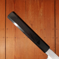 Trade in Hatsukokuro Nakagawa 270mm Kiritsuke Yanagi Ginsanko Ebony Black Buffalo Horn Handle