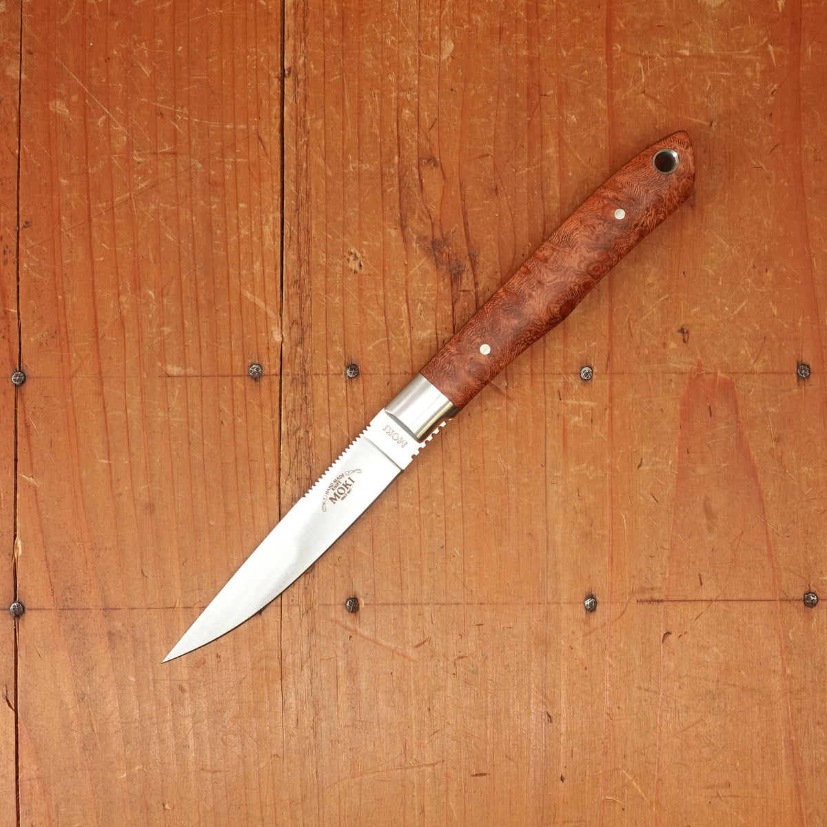 MOKI Trout & Bird 2.0 78mm VG-XEOS Fixed Blade Quince Handle