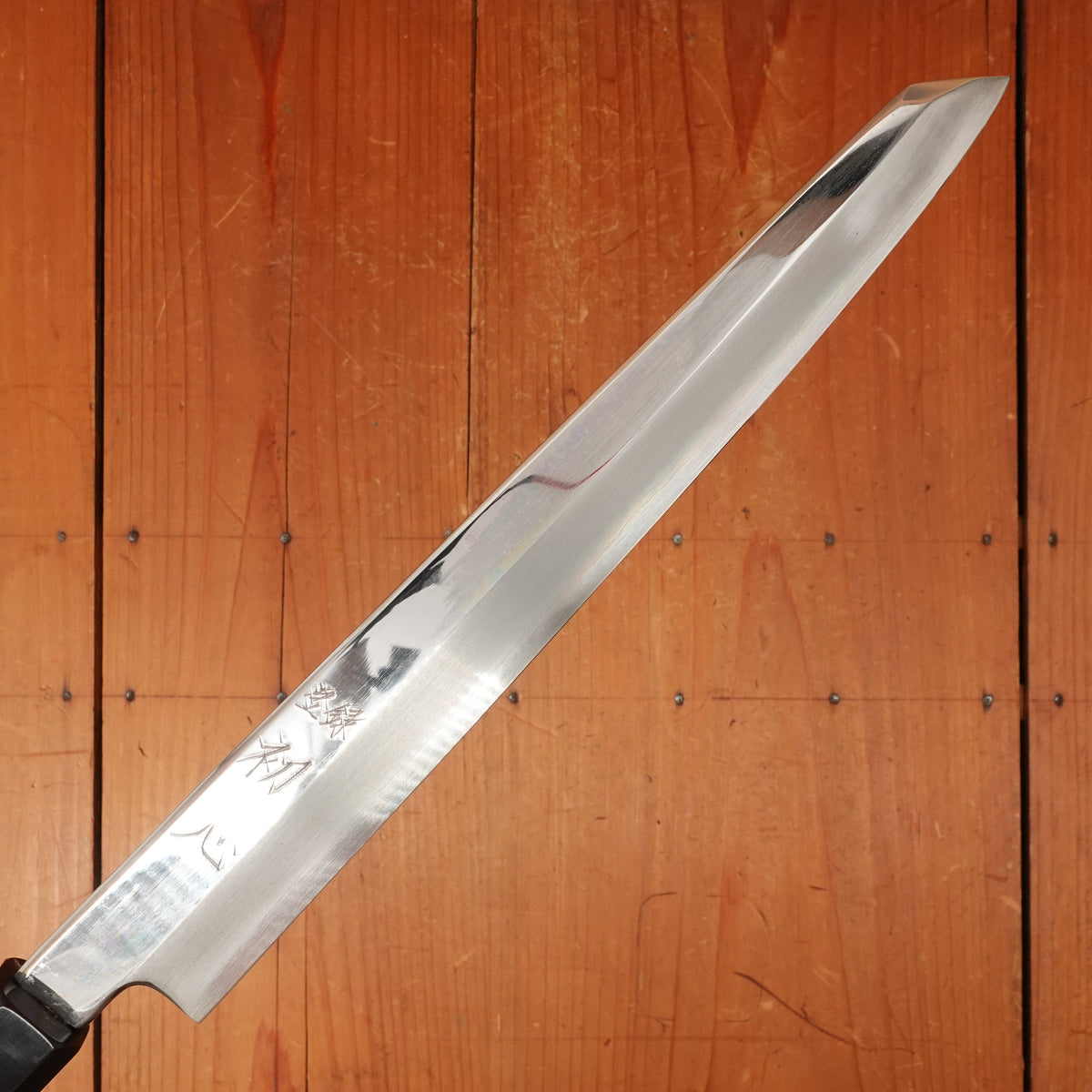 Trade in Hatsukokuro Nakagawa 270mm Kiritsuke Yanagi Ginsanko Ebony Black Buffalo Horn Handle