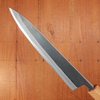 Hitohira TD 210mm Gyuto Stainless Clad Aogami 2 Kurouchi Oak Handle