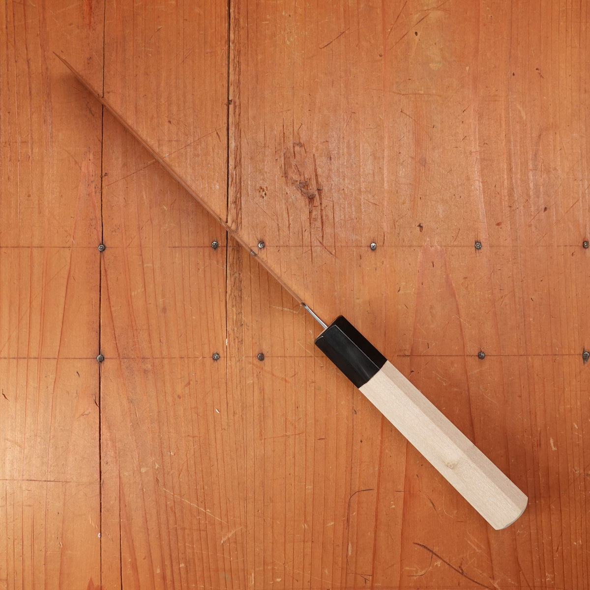 Hitohira Tanaka Ren 180mm Nakiri Shirogami 2 Ho Wood Handle