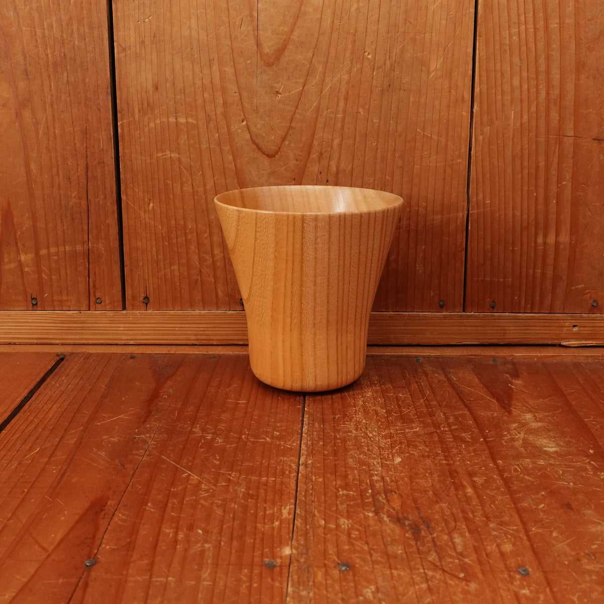 Keyaki Rappa Wood Handmade Japanese Cup