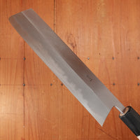 Hitohira Tanaka Ren 180mm Nakiri Shirogami 2 Ho Wood Handle