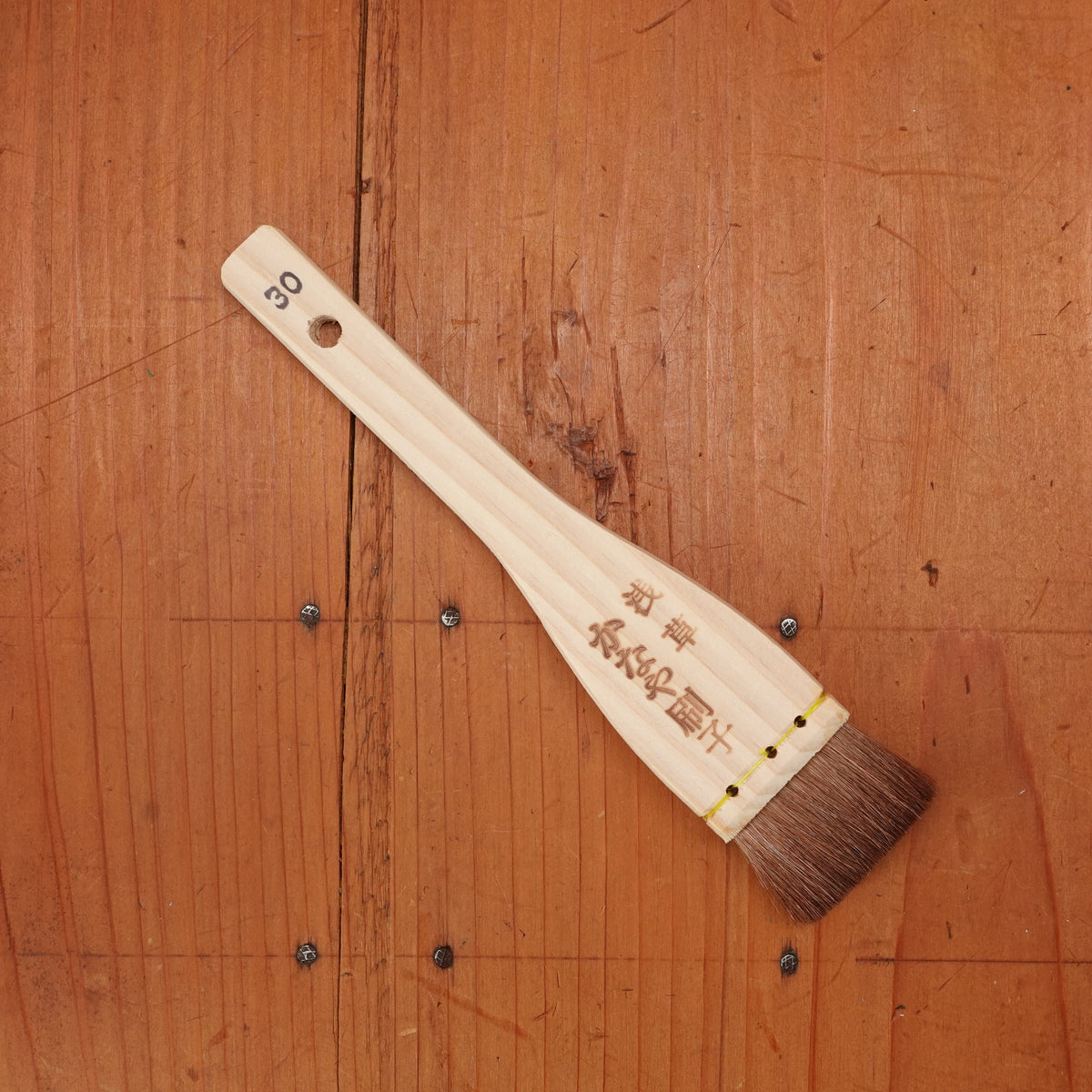 Kanaya Sauce Brush Short 30mm Horsehair