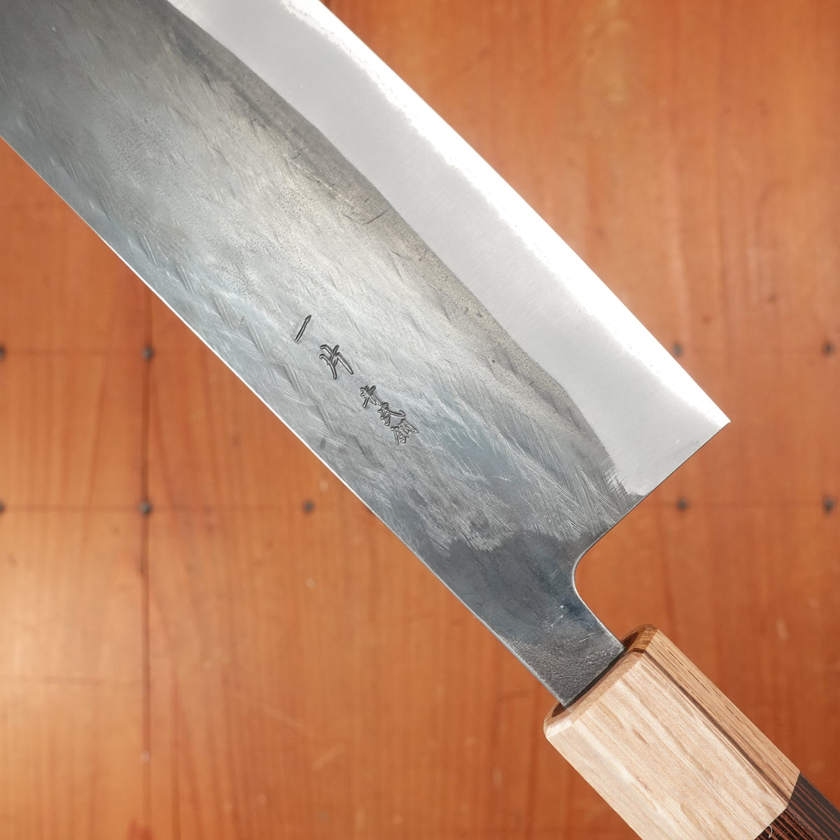 Hitohira TD 165mm Nakiri Stainless Clad Aogami 2 Kurouchi Wenge Handle