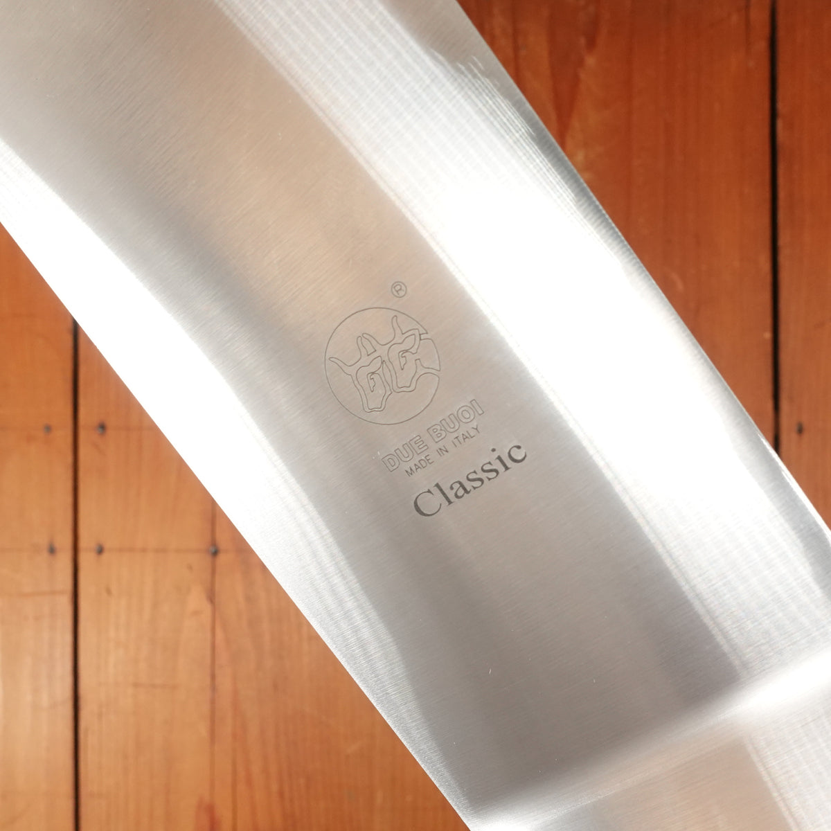 Due Buoi Classic Stainless Lasagna Spatula POM Handle