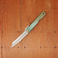 Shizuku Higonokami Stainless Rain Drop Green