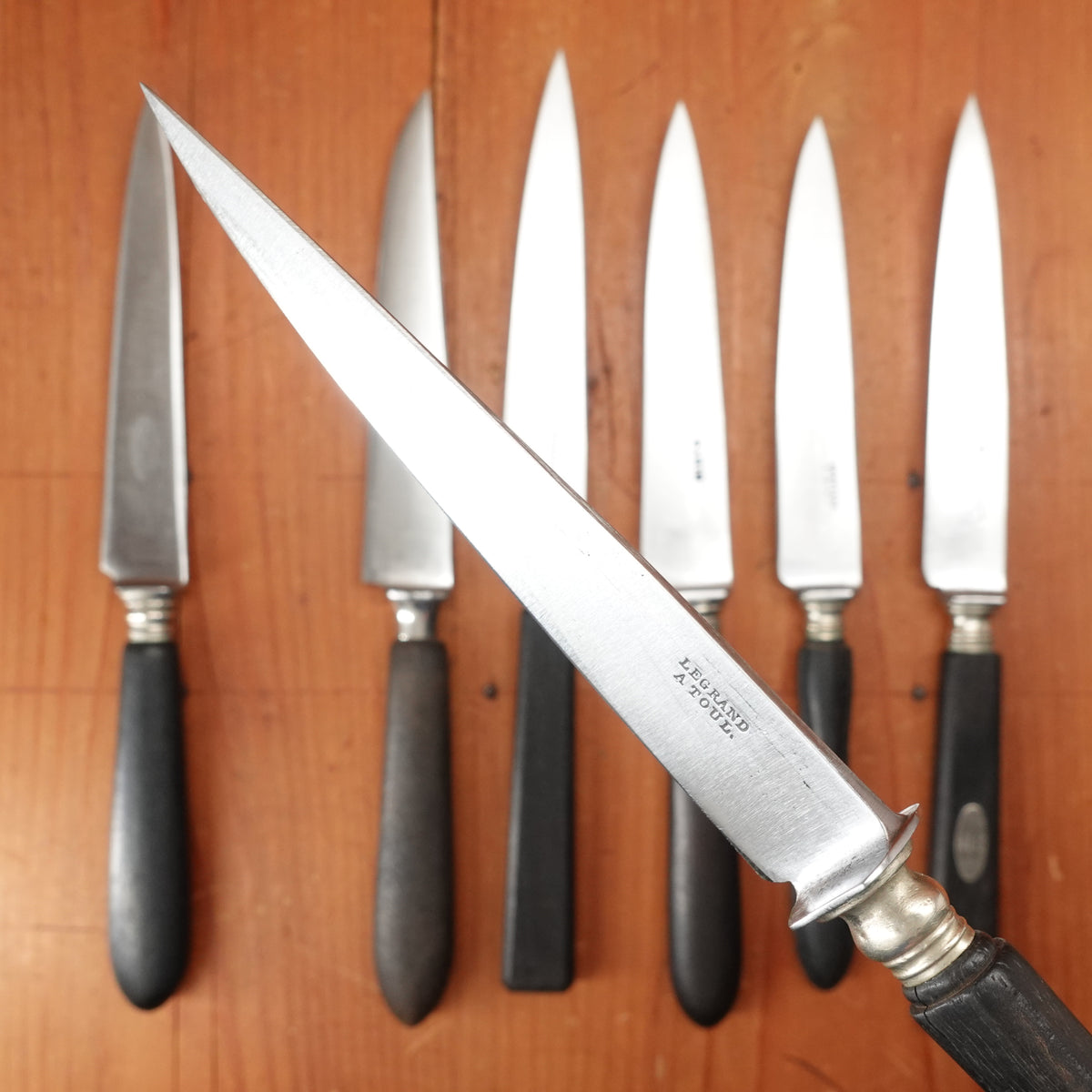 Assorted BC Historically Inaccurate 5-5.5 Paring Knives Carbon Steel France
