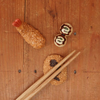 Ceramic Chopstick Rests Set of 3 (Japanese comfort foods)