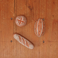 Ceramic Chopstick Rests Set of 3 (Baked Goods)
