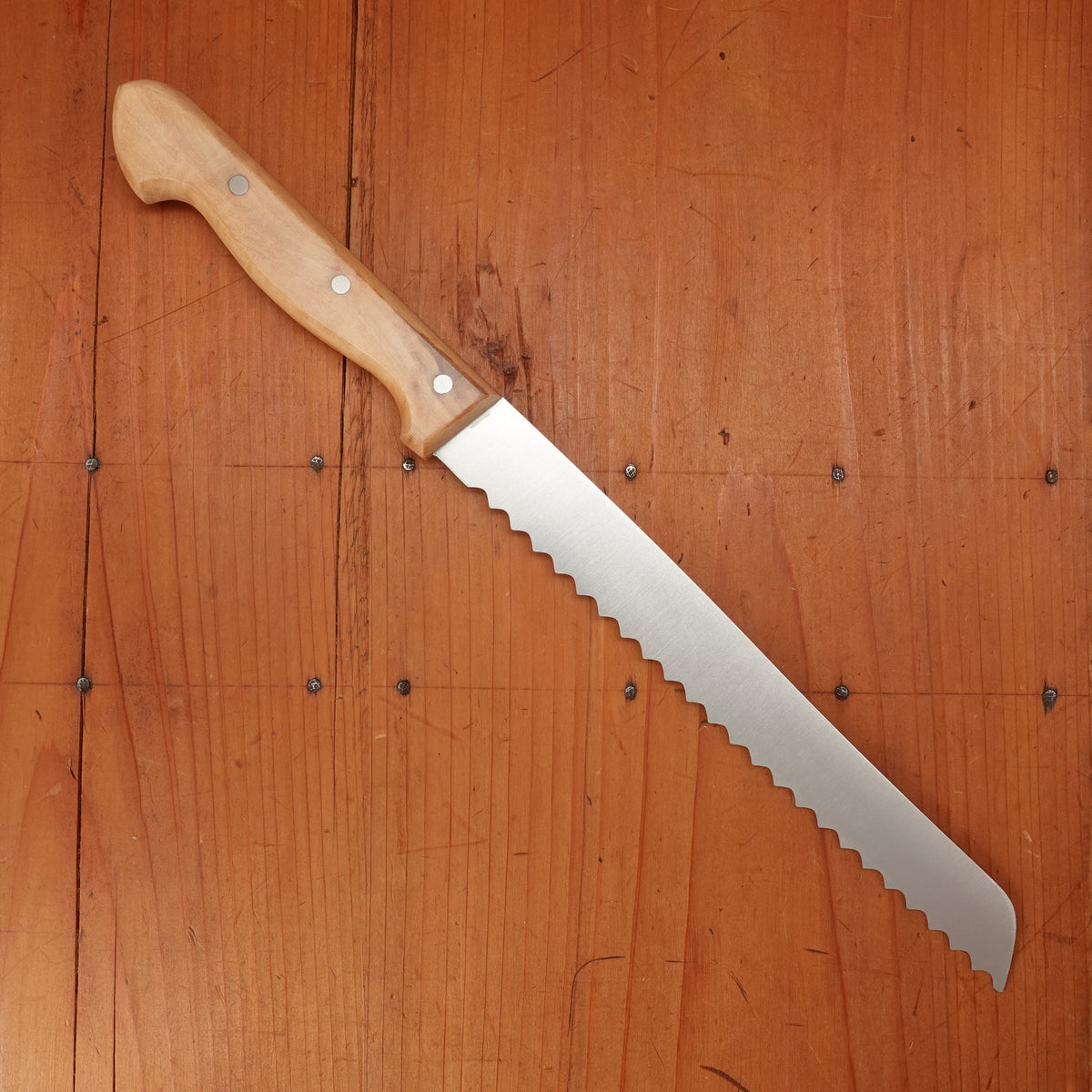 Pallares 8" Bread Knife Stainless Olive